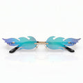 Indigo Flame Sunglasses