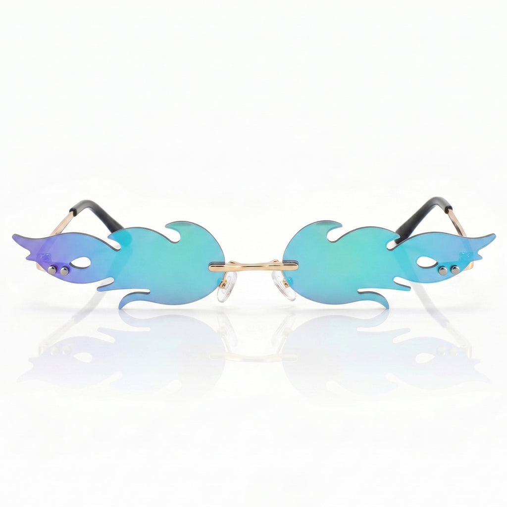 Indigo Flame Sunglasses