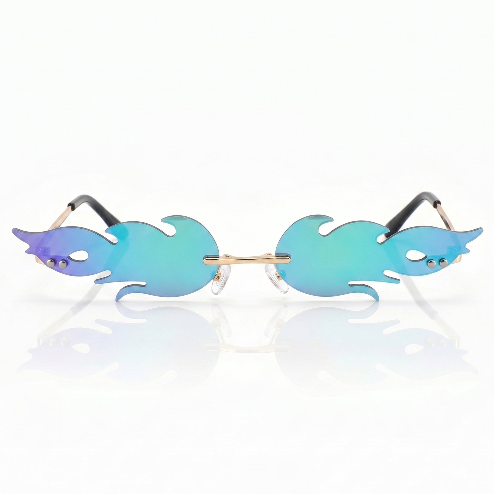 Indigo Flame Sunglasses