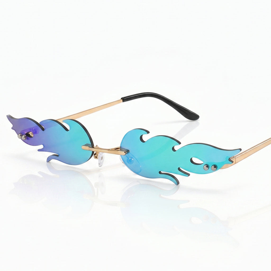 Indigo Flame Sunglasses